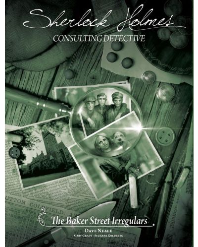 Настолна игра Sherlock Holmes Consulting Detective: The Baker Street Irregulars - 1