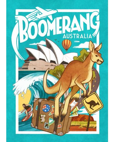 Настолна игра Boomerang: Australia - семейна - 1