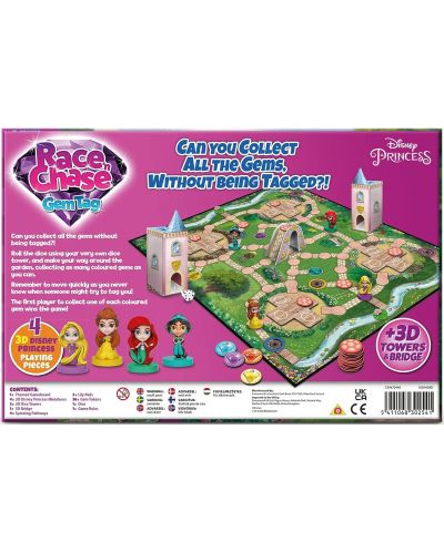 Настолна игра Disney Princess: Race 'n Chase - детска - 2
