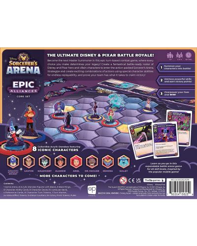 Настолна игра Disney's Sorcerers Arena: Epic Alliances (Core Set) - семейна - 3