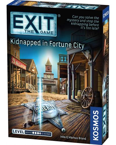 Настолна игра Exit: Kidnapped in Fortune City - семейна - 1