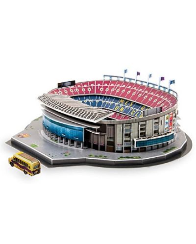 3D Пъзел Nanostad от 100 части - Стадион Barcelona Camp Nou (Spain)