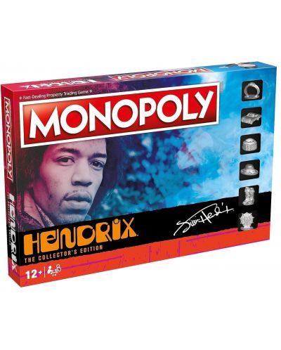 Настолна игра Monopoly - Jimi Hendrix - 1