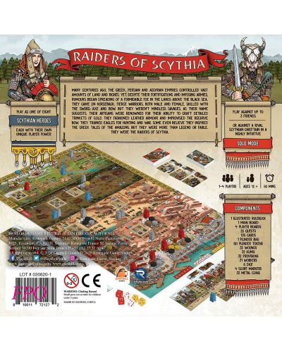 Настолна игра Raiders of Scythia - стратегическа - 2