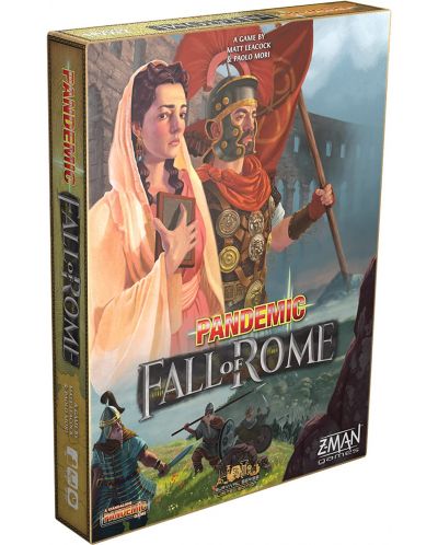 Настолна игра Pandemic: Fall of Rome - Кооперативна - 1