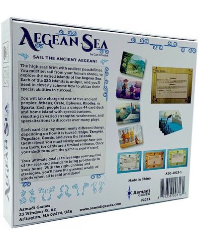 Настолна игра Aegean Sea - Стратегическа - 2