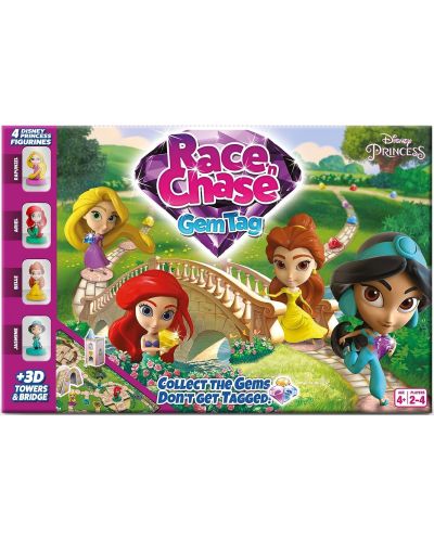 Настолна игра Disney Princess: Race 'n Chase - детска - 1