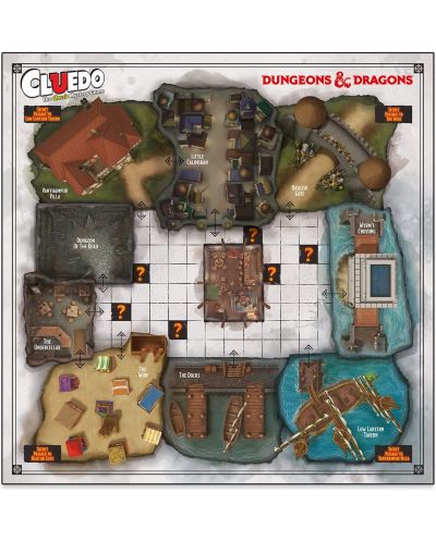 Настолна игра Cluedo - Dungeons & Dragons - семейна - 2
