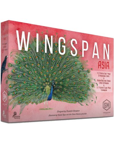 Настолна игра за двама Wingspan Asia - 1