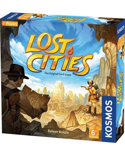 Настолна игра Lost Cities: The Card Game - семейна - 1