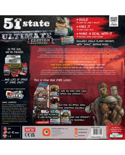 Настолна игра 51st State (Ultimate Edition) - стратегическа - 2