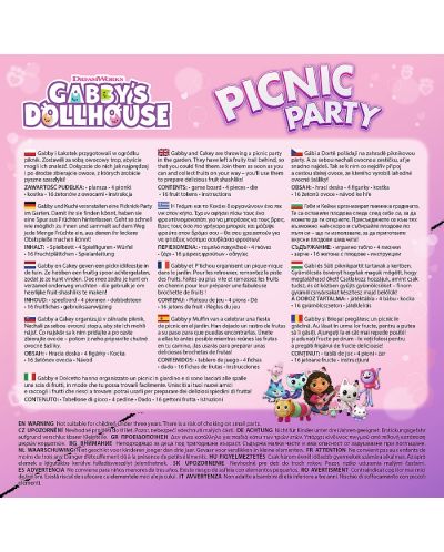 Настолна игра Gabby's Dollhouse: Picnic Party - Детска - 2