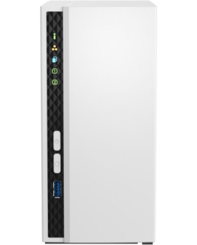 NAS устройство Qnap - TS-233-EU, 2GB, бяло - 1