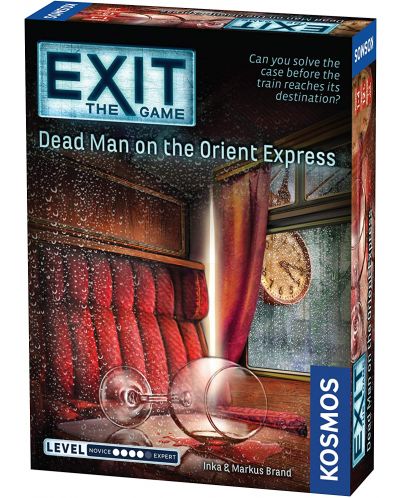Настолна игра Exit: The Dead Man on The Orient Express - семейна - 1