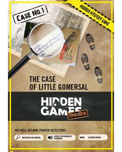 Настолна игра Hidden Games Crime Scene: The Little Gomersal Case - семейна - 1
