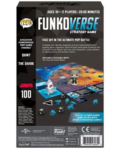 Настолна игра Funko Movies: Jaws - Funkoverse (2 Character Expandalone) - 4