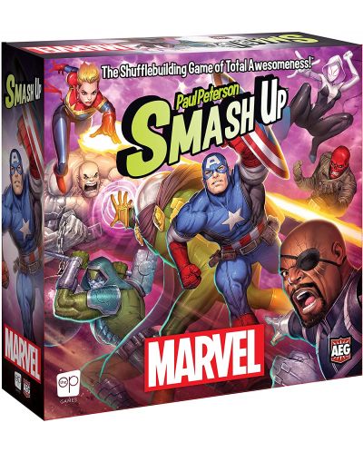 Настолна игра Smash Up: Marvel - семейна - 1