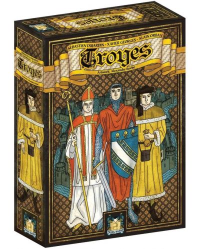 Настолна игра Troyes - стратегическа - 1