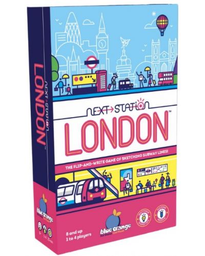 Настолна игра Next Station: London - Семейна - 1