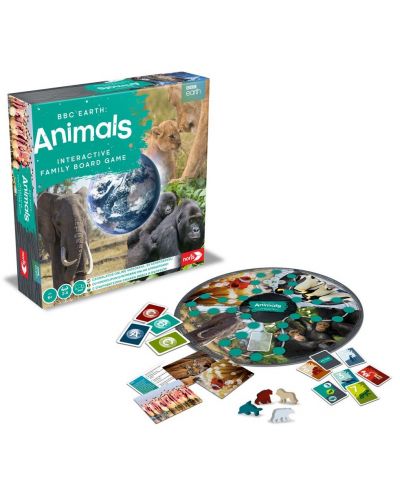 Настолна игра Noris BBC Earth - Animals - 3