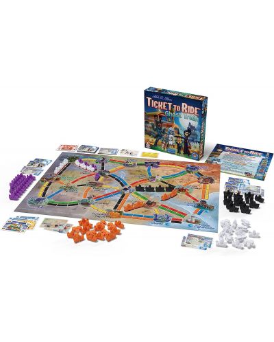 Настолна игра Ticket to Ride: Ghost Train - детска - 3