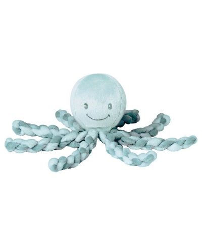 Мека играчка Nattou - Октоподът Octopus, зелен, 23 cm