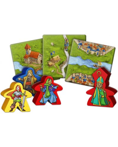 Настолна игра Carcassonne 20th Anniversary Edition - семейна - 3