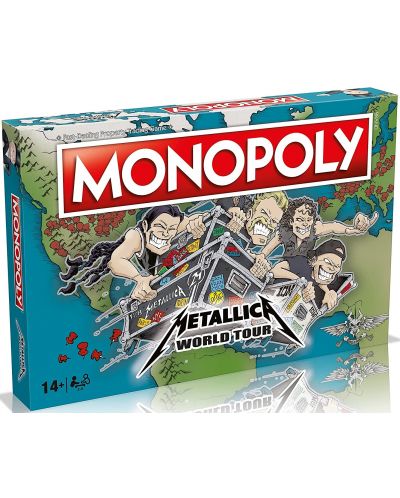 Настолна игра Monopoly - Metallica - 1