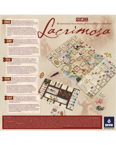 Настолна игра Lacrimosa - стратегическа - 3