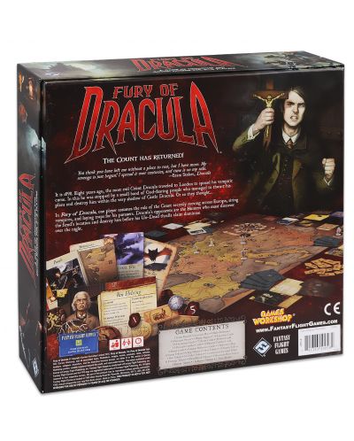 Настолна игра Fury of Dracula (3rd Edition) - 3