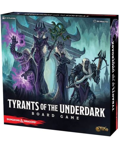 Настолна игра Dungeons & Dragons - Tyrants of the Underdark - стратегическа - 1
