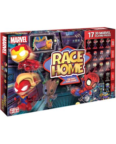 Настолна игра Cartamundi: Marvel Race Home - Детска - 1