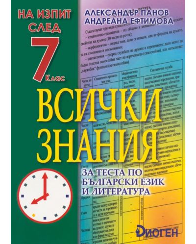 На изпит след 7. клас: Всички знания за теста по български език и литература - 1