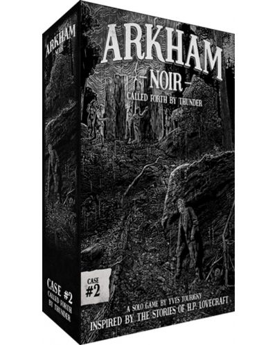 Настолна соло игра Arkham Noir: Called Forth by Thunder - Стратегическа - 1