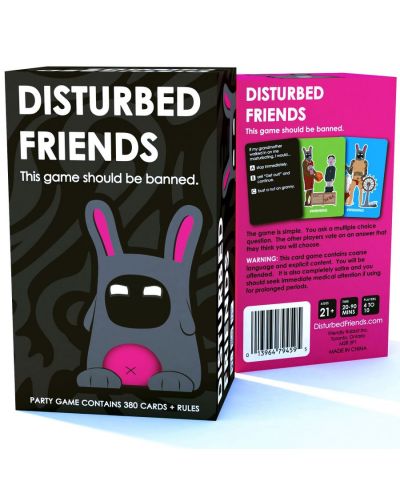Настолна игра Disturbed Friends - Парти - 2