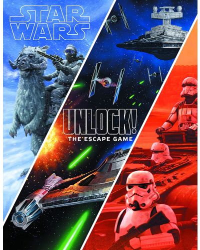 Настолна игра Unlock! Star Wars Escape Game - семейна - 2