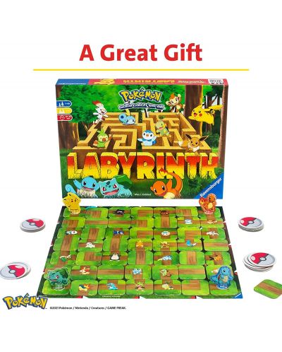 Настолна игра Ravensburger - Pokémon Labyrinth - детска - 2