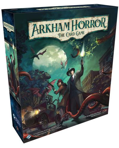 Настолна игра Arkham Horror LCG: Revised Core Set - стратегическа - 1