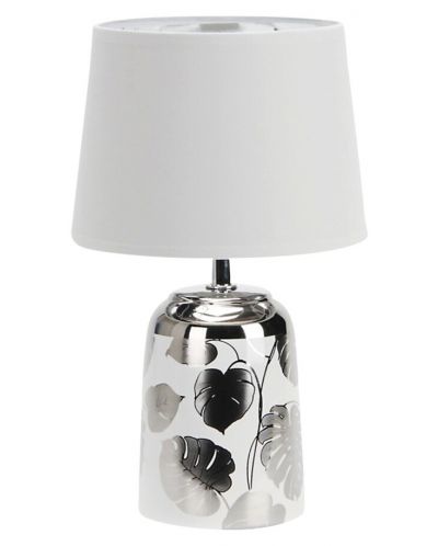 Настолна лампа Rabalux - Sonal , 40W, бяла/сребриста - 1