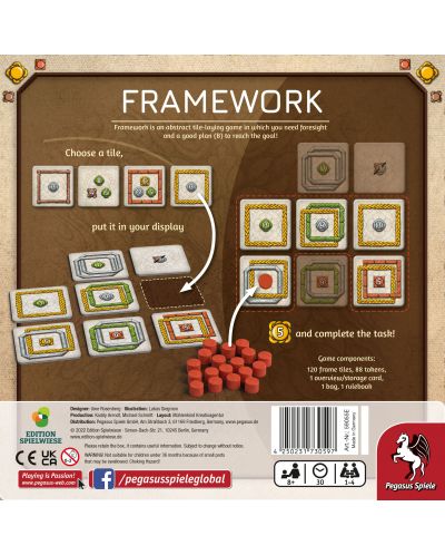 Настолна игра Framework - семейна - 2
