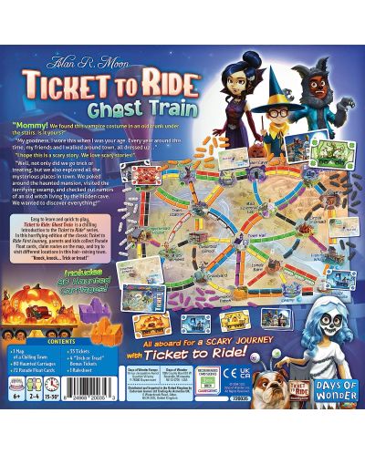 Настолна игра Ticket to Ride: Ghost Train - детска - 2