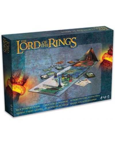 Настолна игра Lord of the Rings: Race to Mount Doom - Семейна - 1