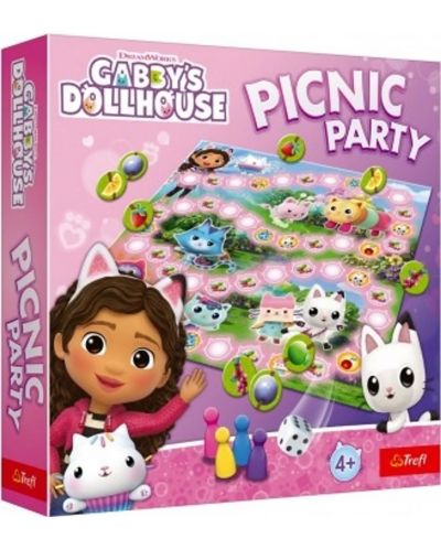 Настолна игра Gabby's Dollhouse: Picnic Party - Детска - 1