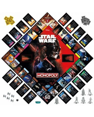 Настолна игра Monopoly: Star Wars - Dark Side - 3