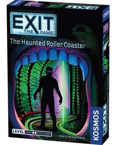 Настолна игра Exit: The Haunted Rollercoaster - семейна - 1
