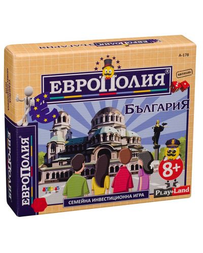 Настолна игра PlayLand - ЕвроПолия, България II -Детска