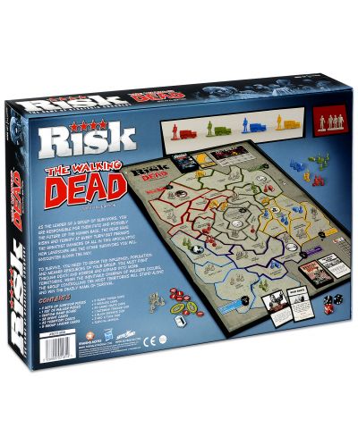 Настолна игра Risk: The Walking Dead - Survival Edition - 2