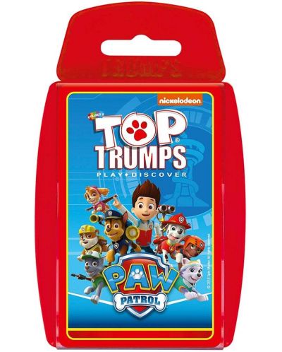 Настолна игра Top Trumps: Paw Patrol (вариант 2) - Детска - 1