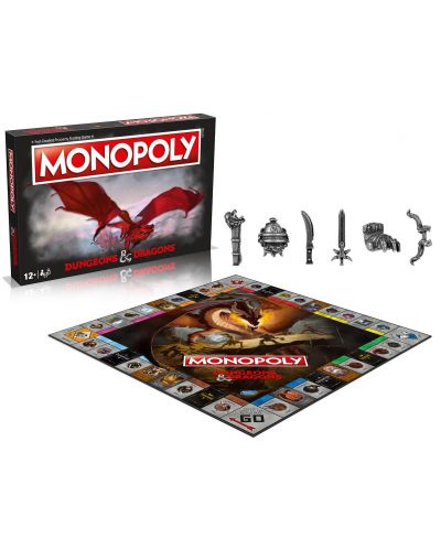 Настолна игра Monopoly - Dungeons and Dragons - 2