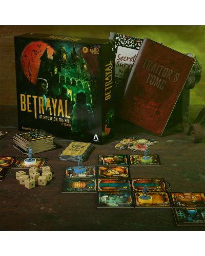 Настолна игра Avalon Hill Betrayal at the House on the Hill (3rd Edition) - семейна - 9